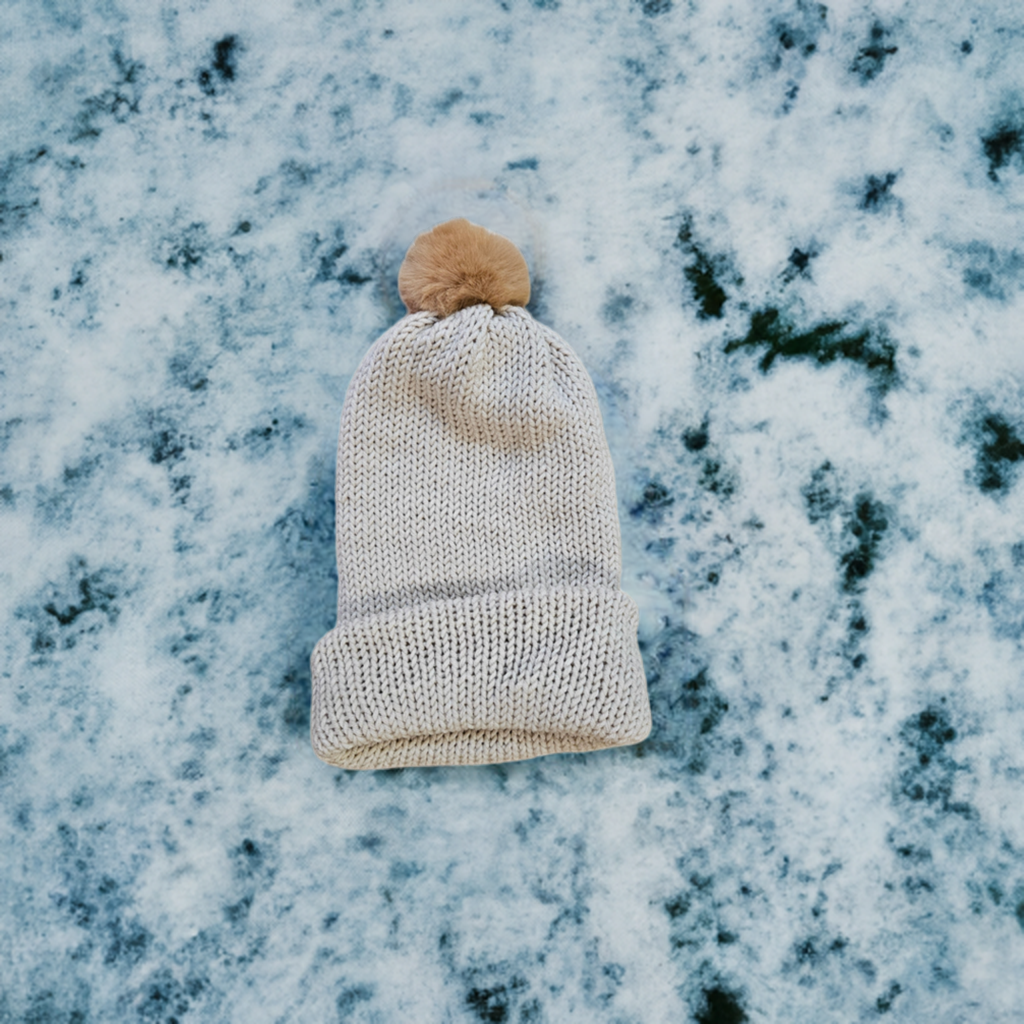 Tuque douceur caramel