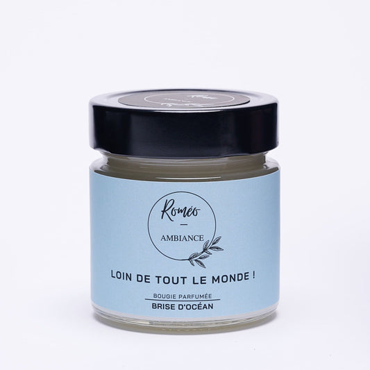 Bougie de soya brise d'ocean